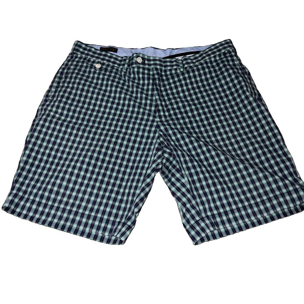 Plaid Ralph Lauren Golf Shorts Sz 38